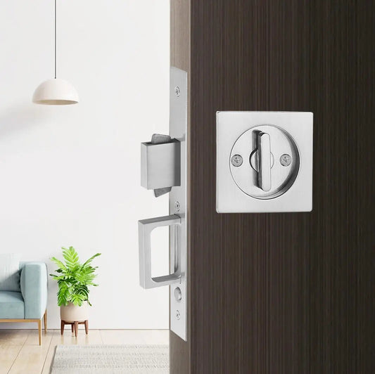 pocket door lock