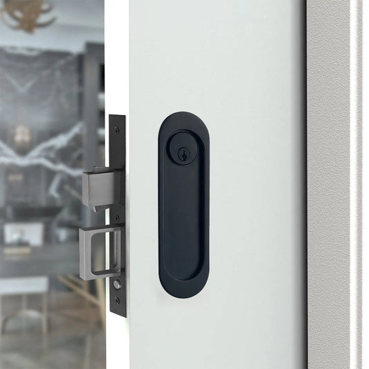 pocket door lock