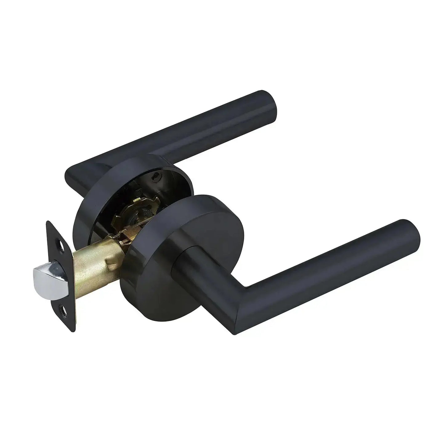 matte black heavy duty lock