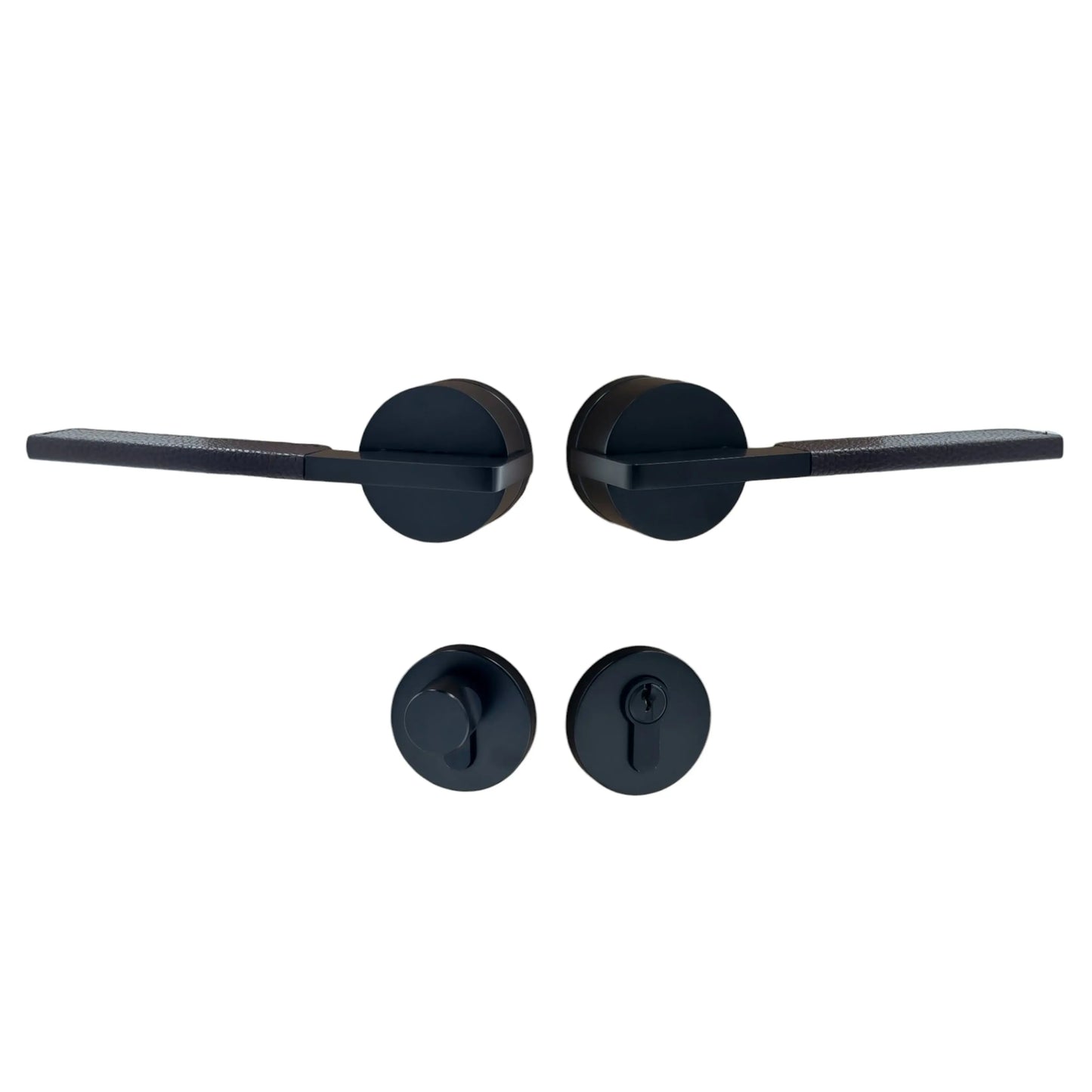 4602BL - Door Handle Set on Rose zhongshan sunshine hardware Co., Ltd