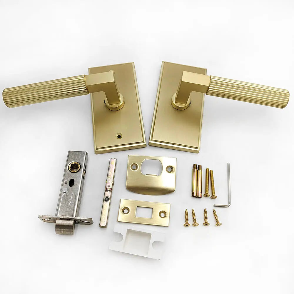 rectangular plate door handle parts