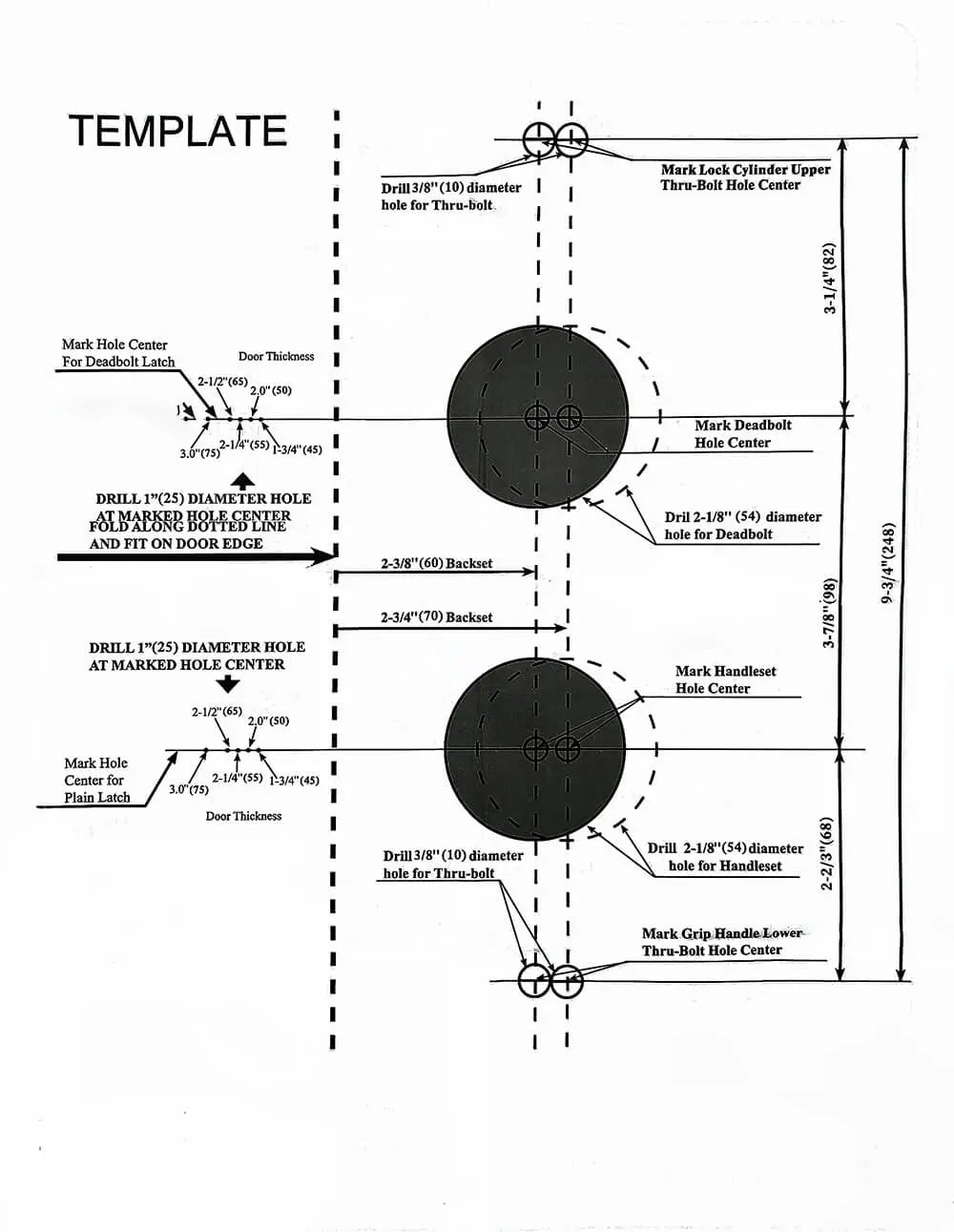 multipoint lock instructions