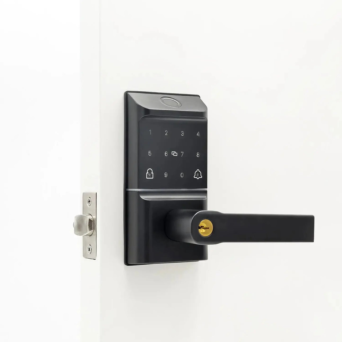 smart door locks installation effect