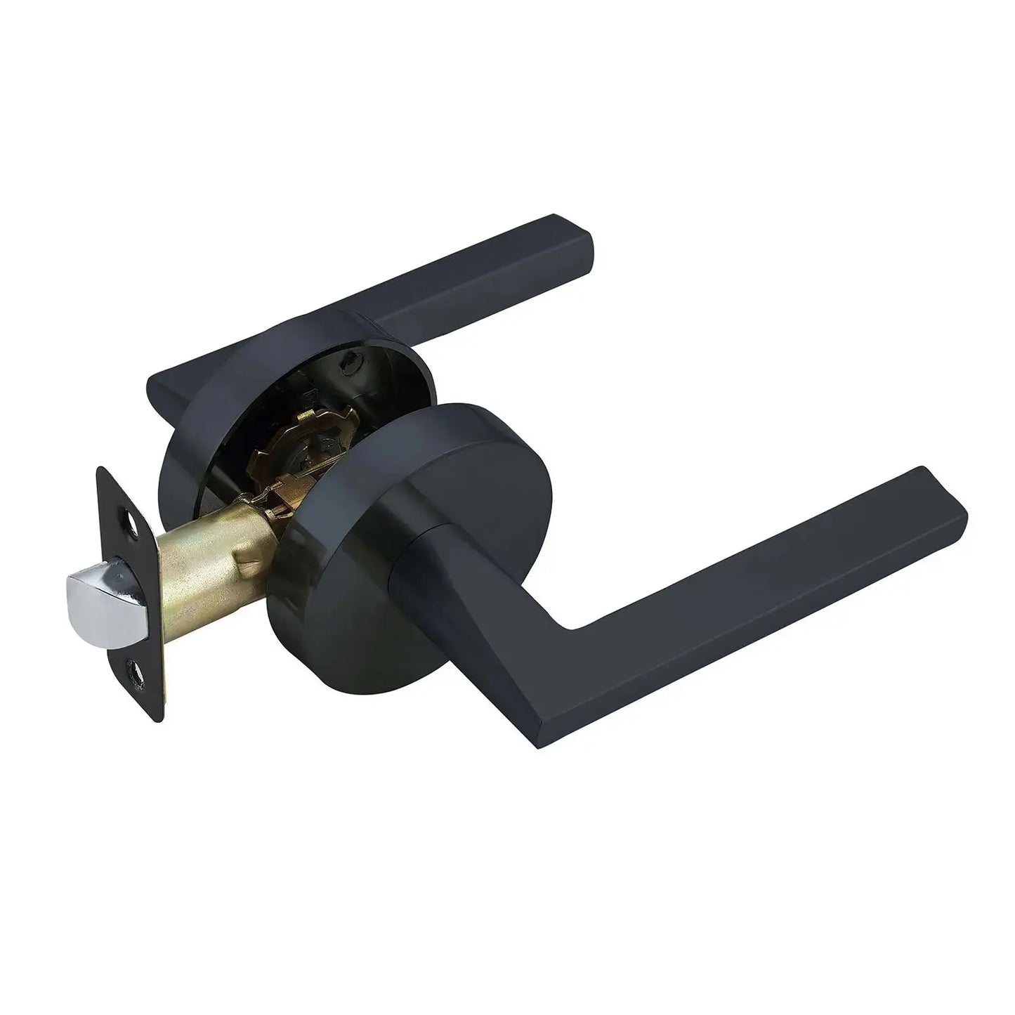 matte black heavy duty lock