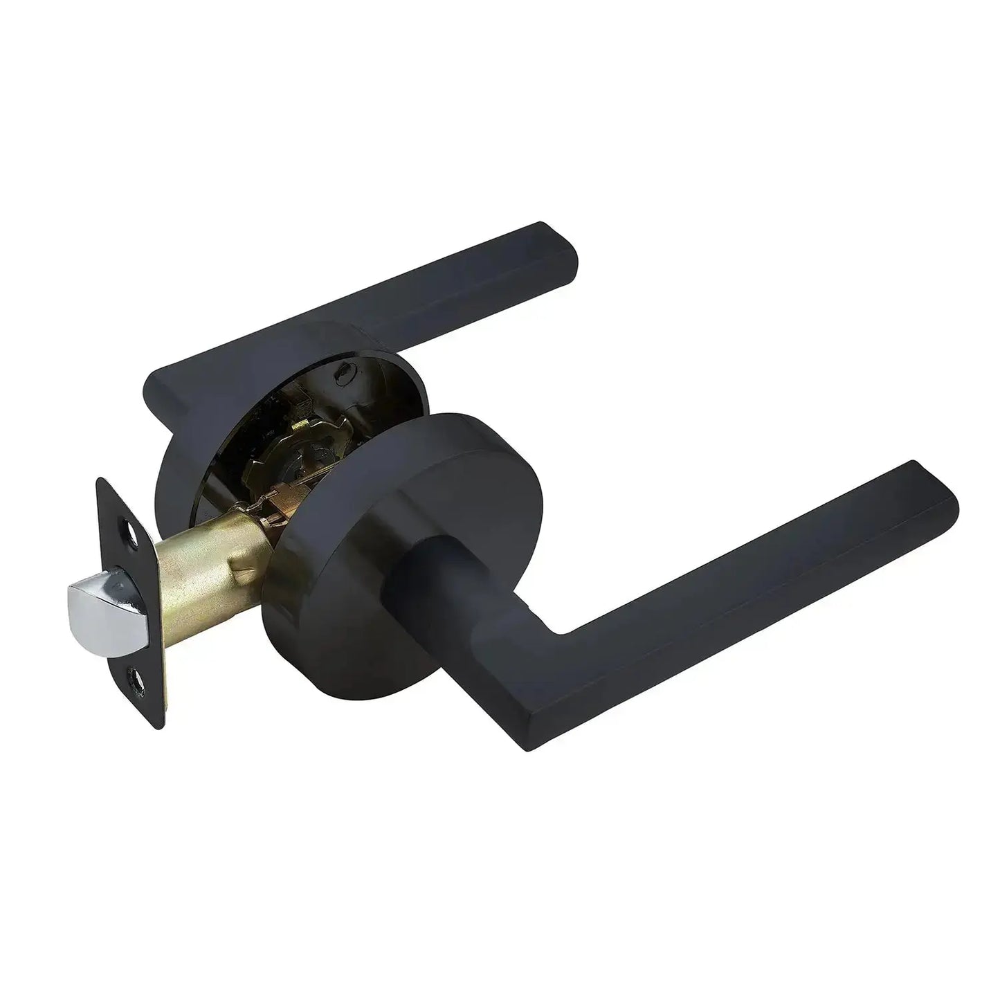 matte black heavy duty lock