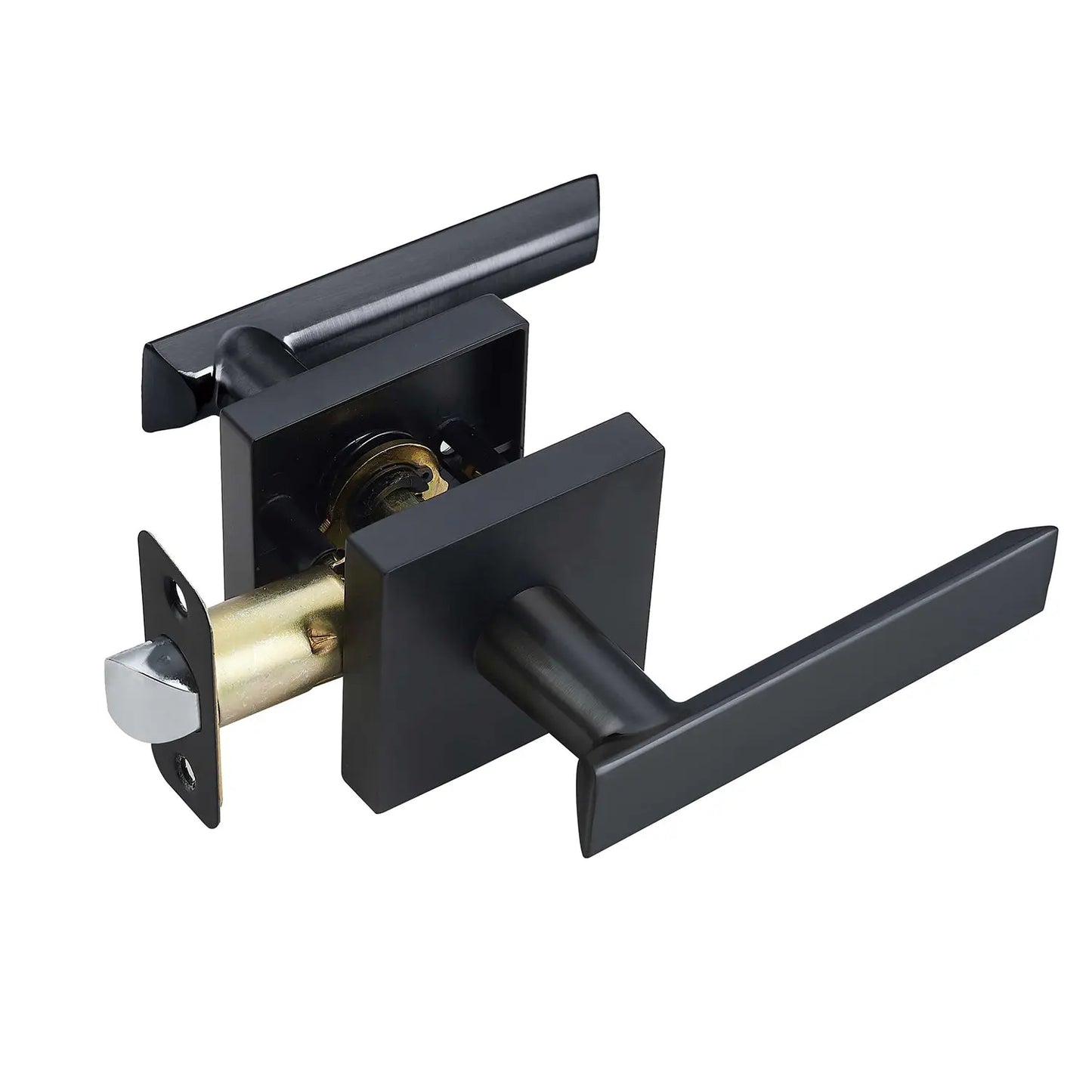 matte black heavy duty lock