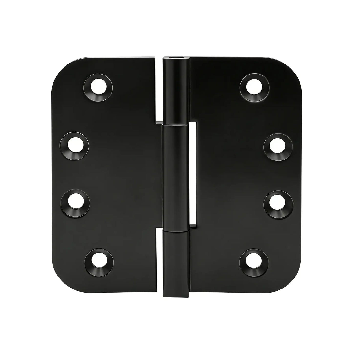Matte Black 4in*4in Round Bearing Brass Hinges -Round Corner zhongshan sunshine hardware Co., Ltd