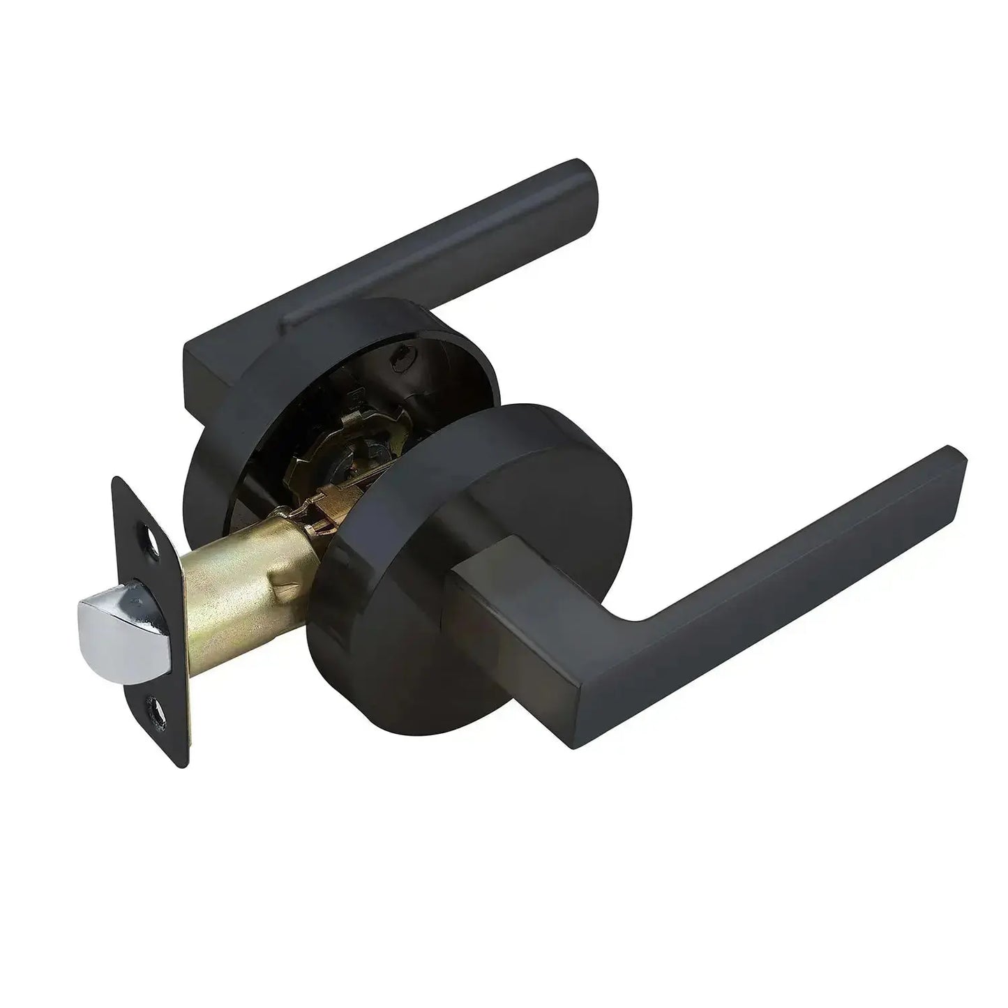 matte black heavy duty lock