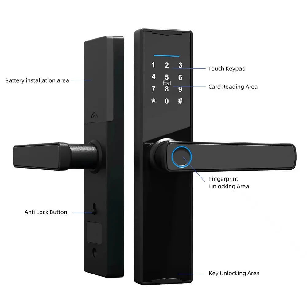 smart door lock detail introduction