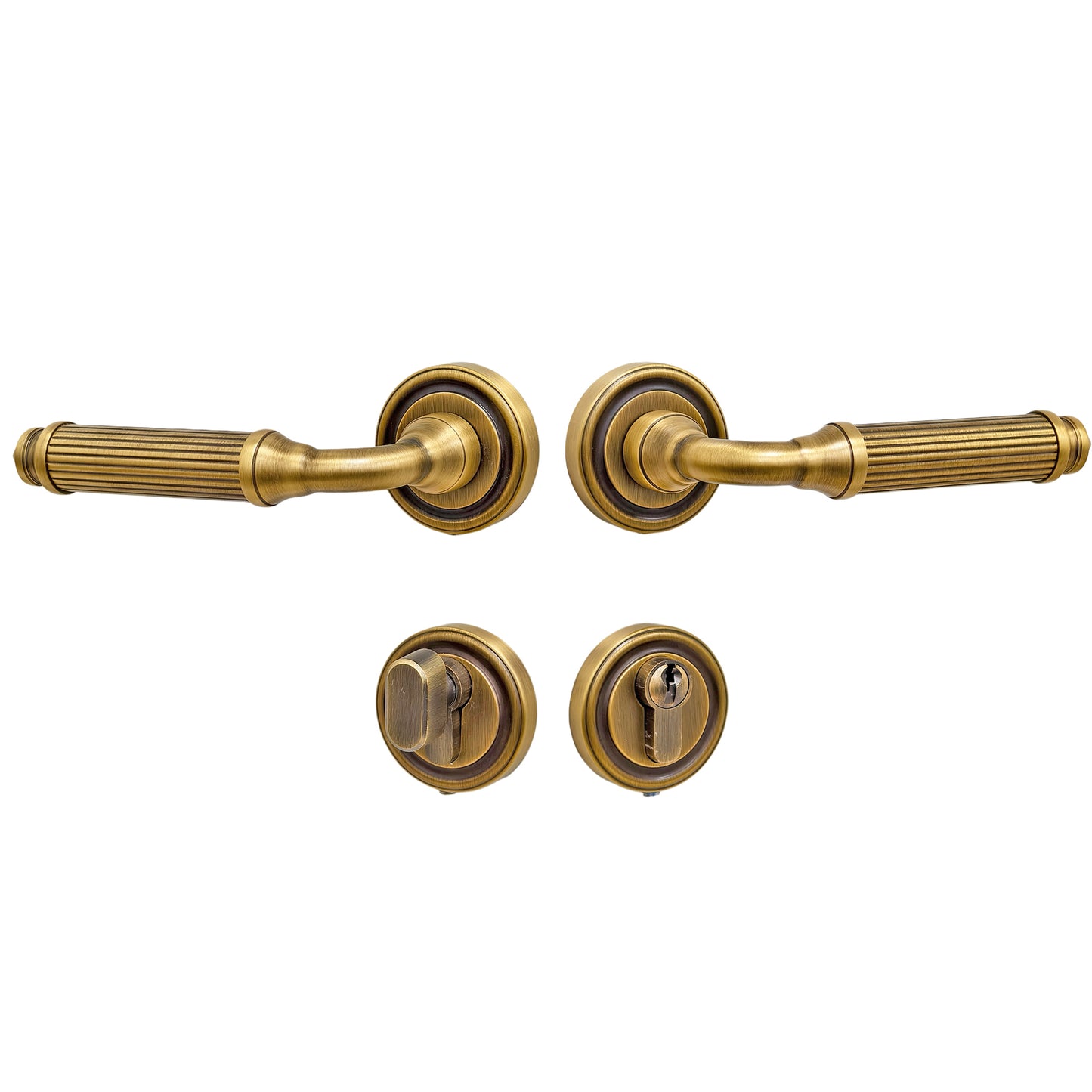 5133 - Brass Door Handle Set zhongshan sunshine hardware Co., Ltd