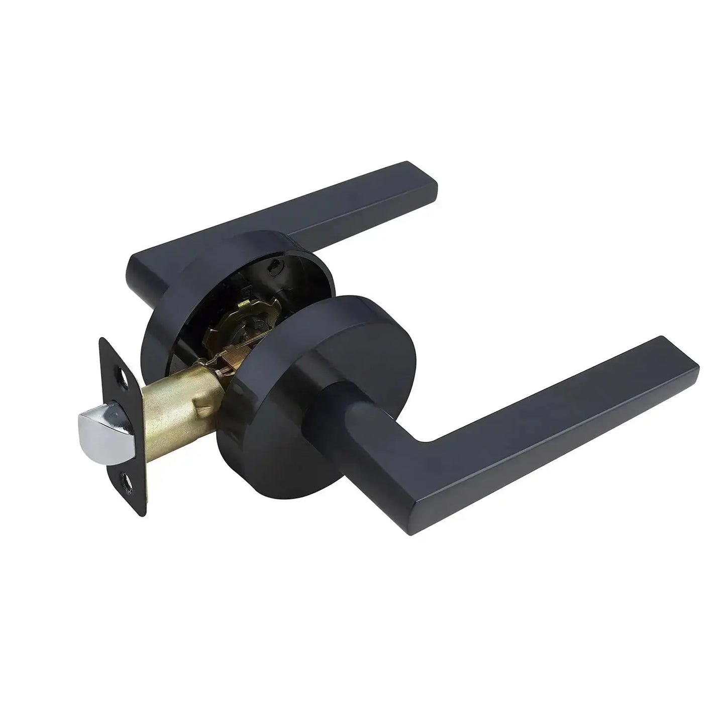 matte black heavy duty lock