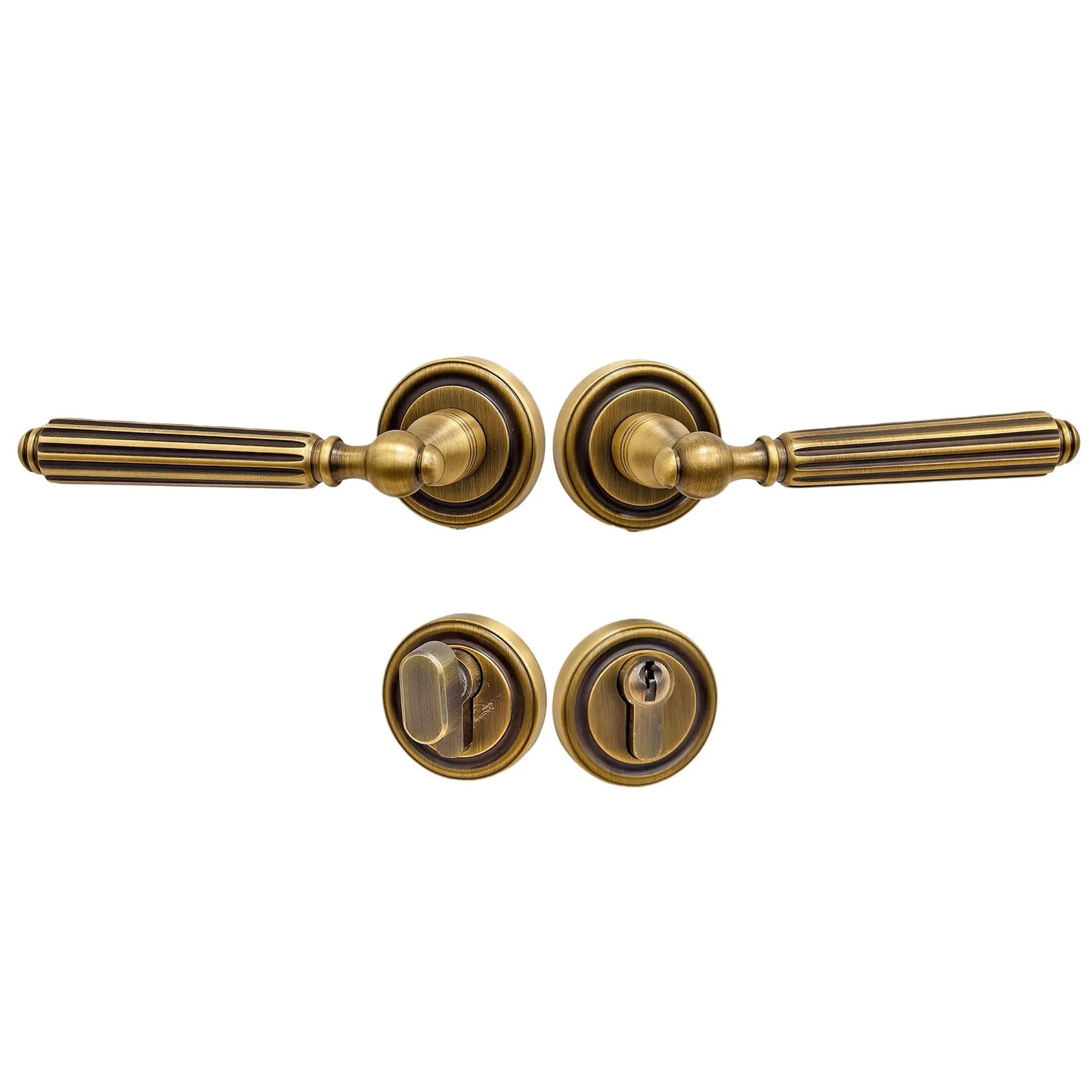 5134 - Brass Door Entry Handle Set zhongshan sunshine hardware Co., Ltd