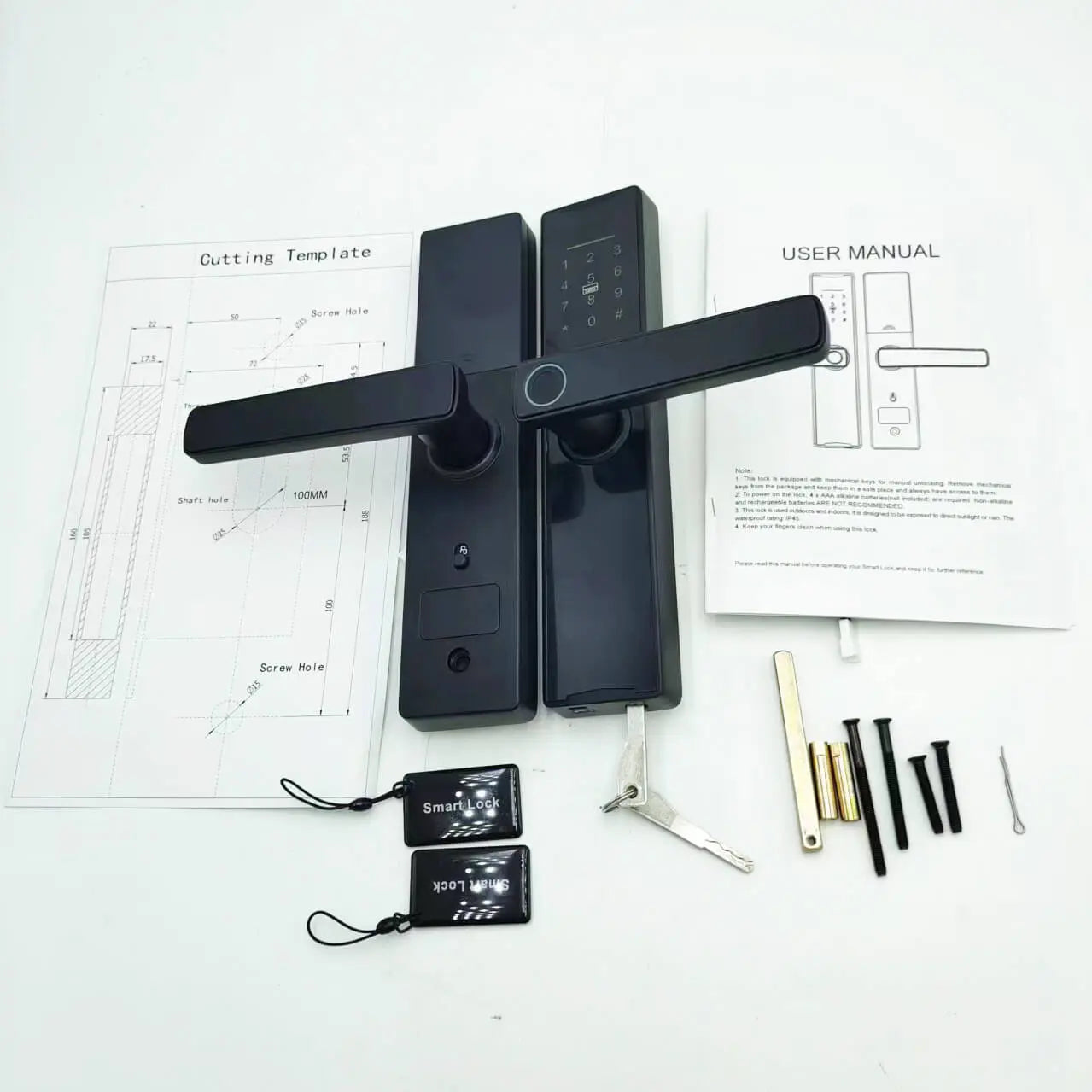 smart door lock parts
