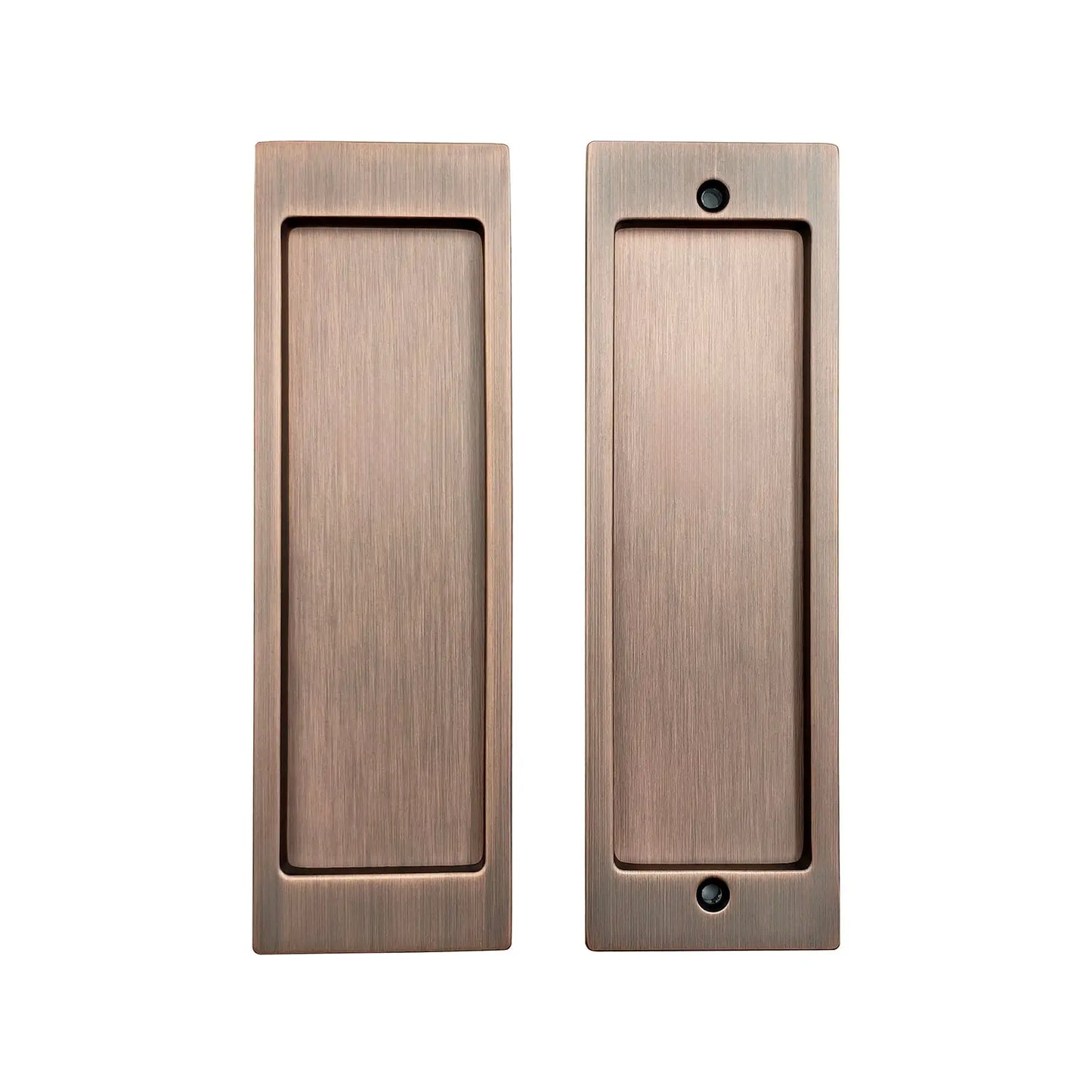 Antique copper passage sliding door lock