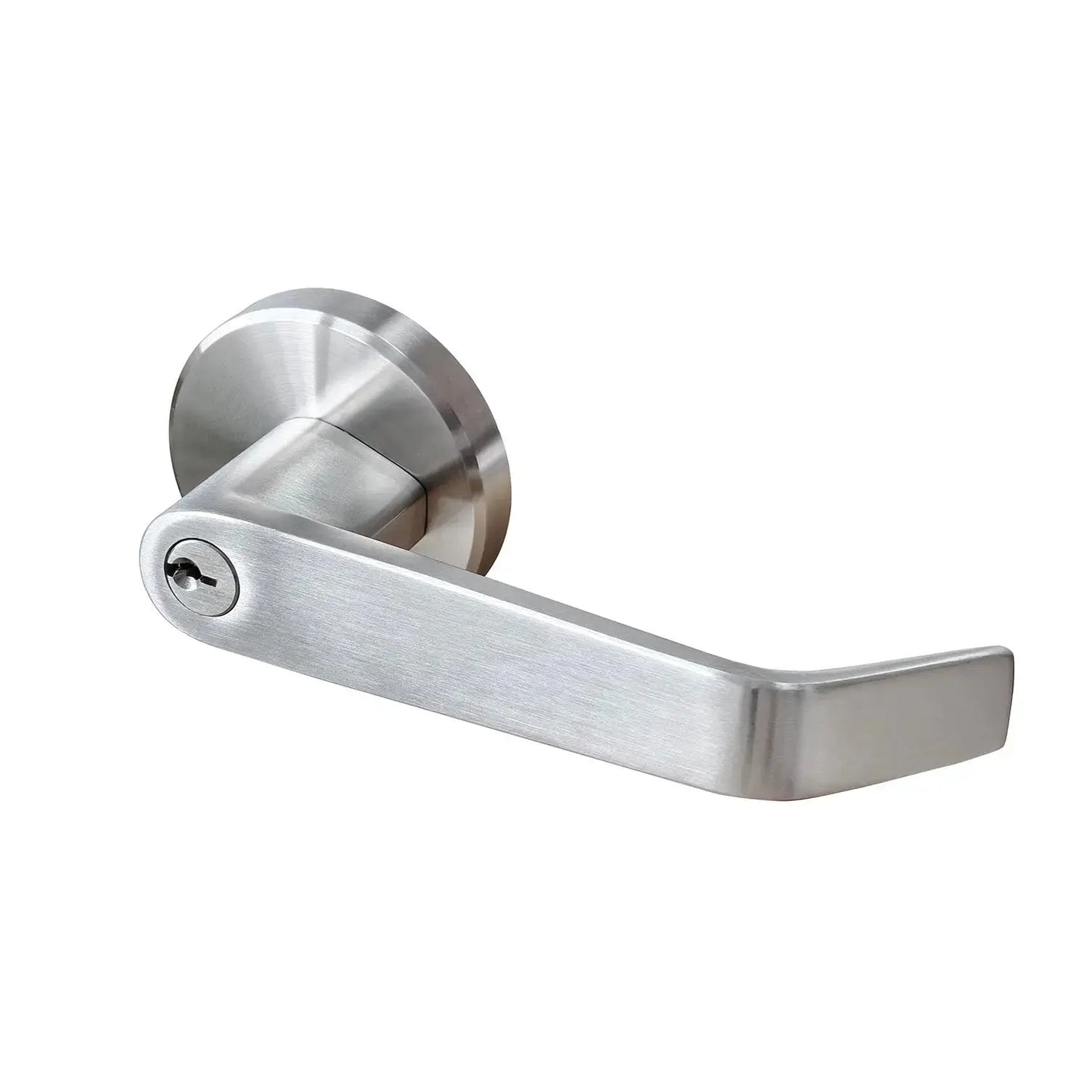 Bend tubular door lock