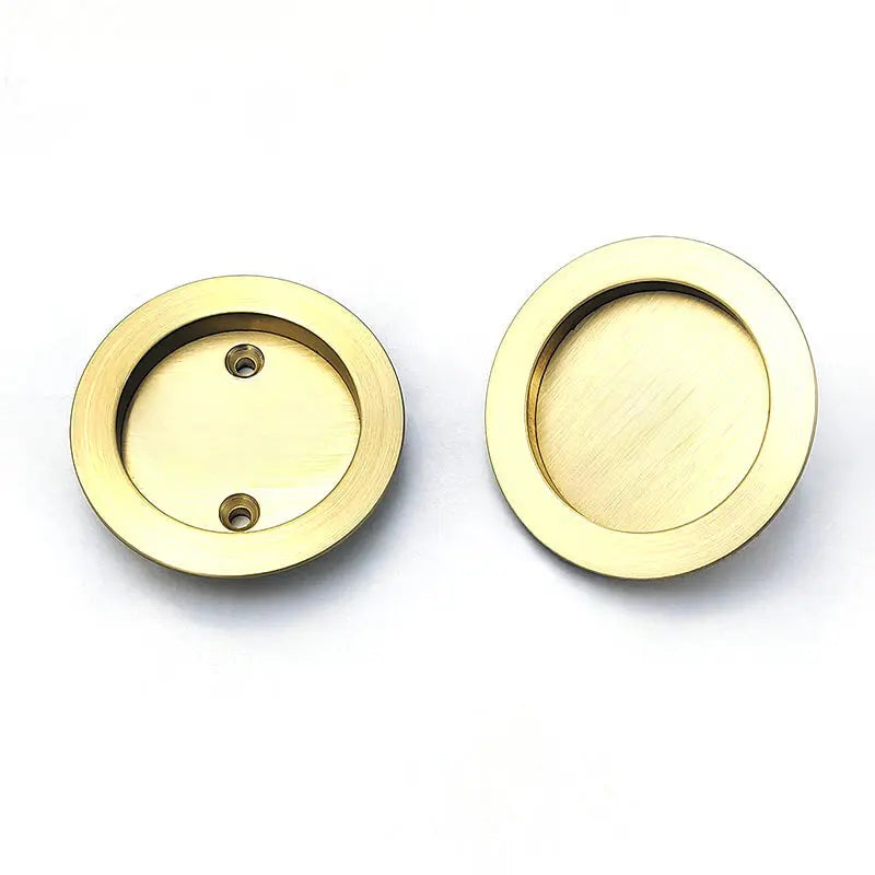 Passage pocket door lock faceplate