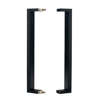 Stainless Steel Rectangular Glass Door Handle Pull Parts Picture