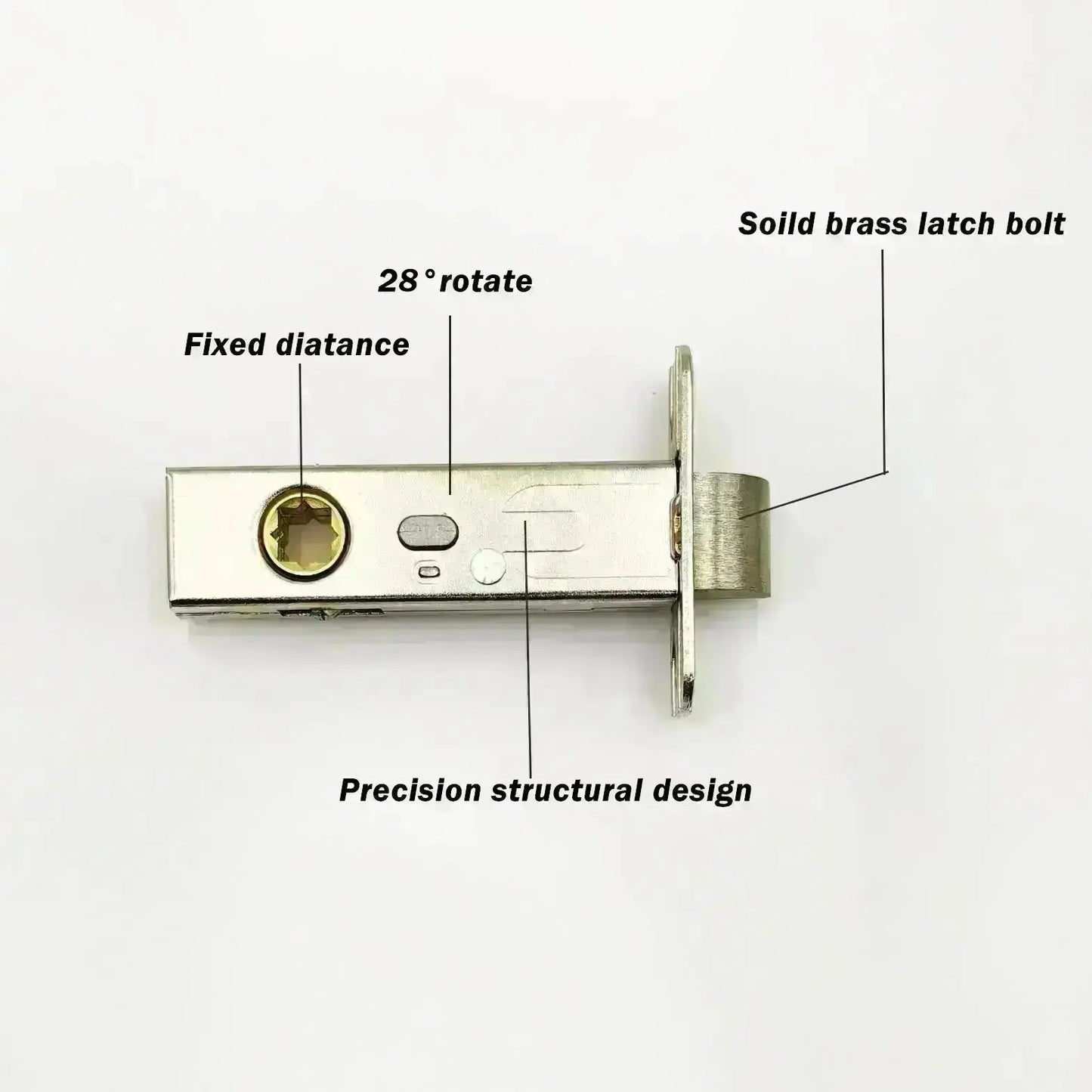 door handle fixed latch specification