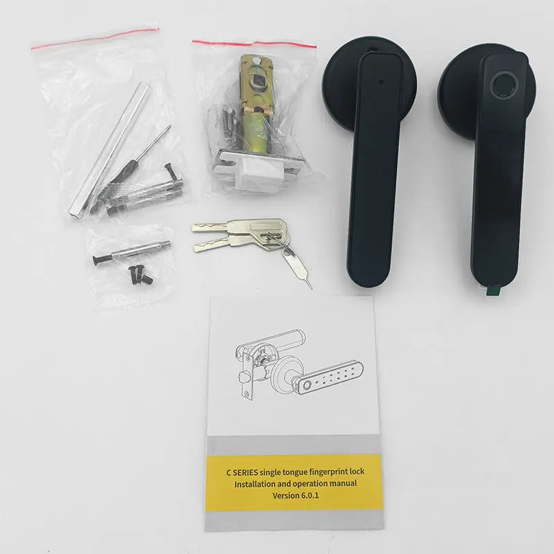 fingerprint smart door lock parts