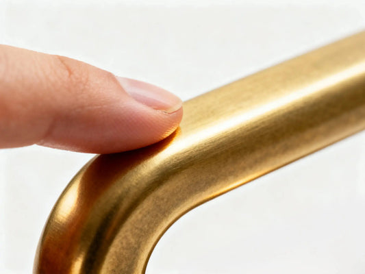 brass door handle