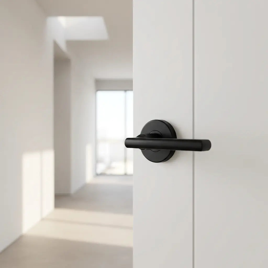 Concealed Screw Zinc Alloy Door Handles Sunshine Hardware