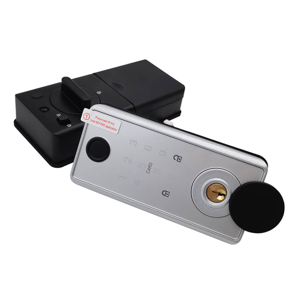 Aluminum Alloy Square Fingerprint Door Lock