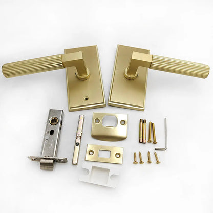 rectangular plate door handle parts 