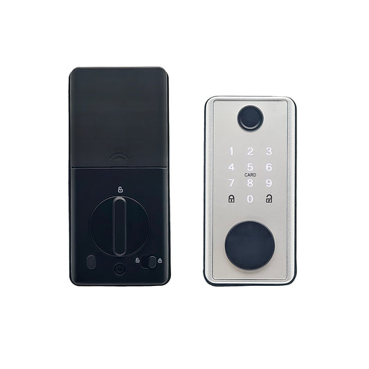 Aluminum Alloy Square Fingerprint Door Lock