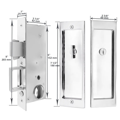 1801 - PN - Sliding Pocket Door Locks zhongshan sunshine hardware Co., Ltd