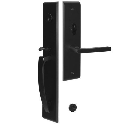 Entry door handleset
