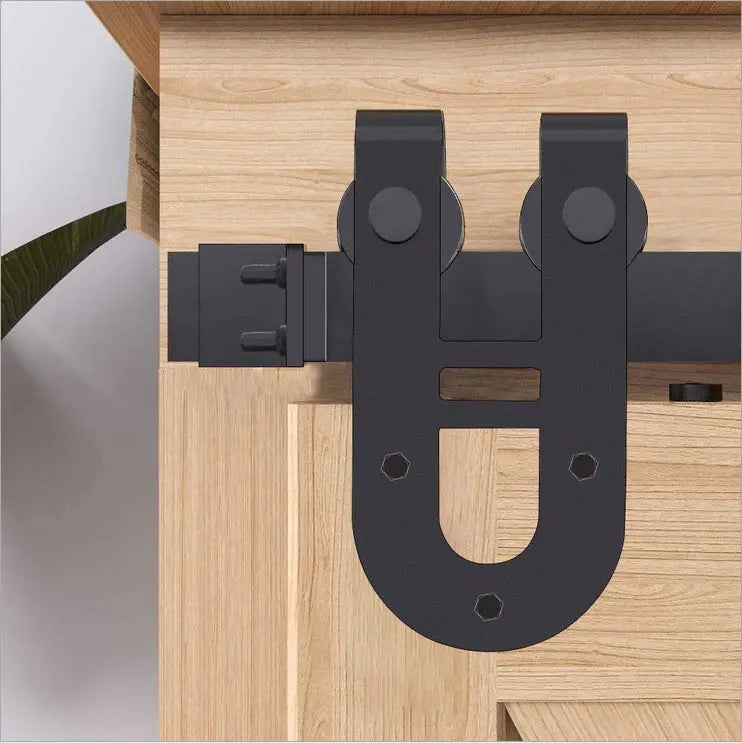 Mini Cabinet Big Horseshoe Barn Door Hardware Kit