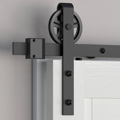 T032-Big Wheel Barn Door Hardware Kit main picture