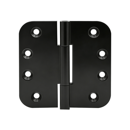 Matte Black 4in*4in Round Bearing Brass Hinges -Round Corner zhongshan sunshine hardware Co., Ltd