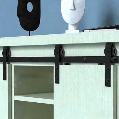 mini classic cabinet barn door hardware kit