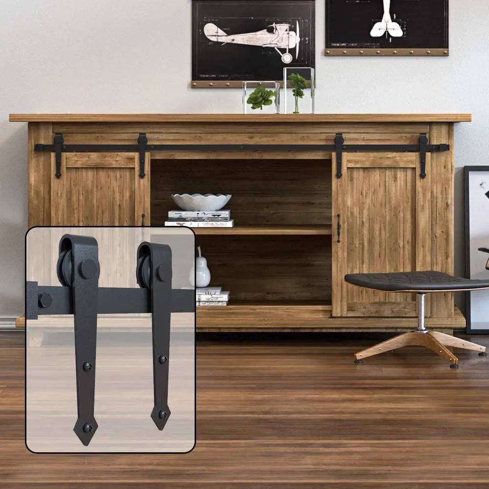 Cabinet Mini Arrow Barn Door Hardware Kit usage scenarois