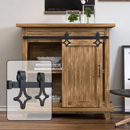 rhombus cabinet barn door hardware kit usage scenarois