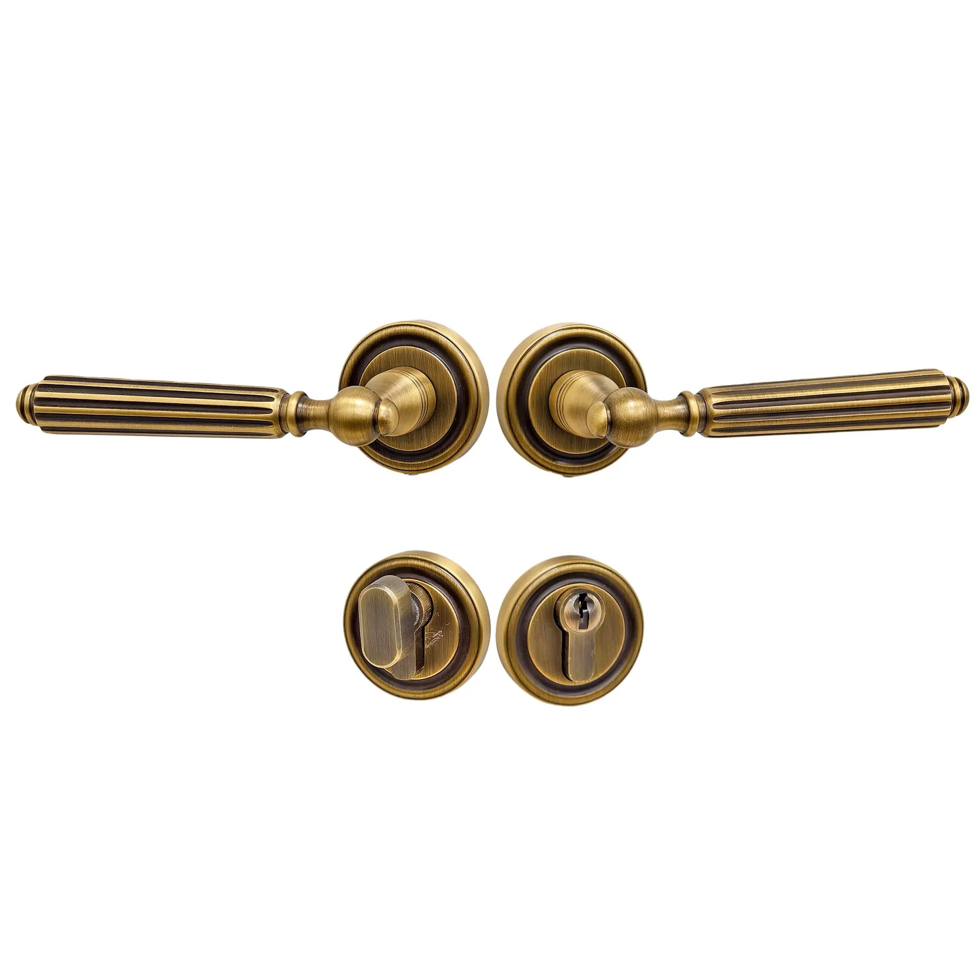 5134 - Brass Door Entry Handle Set zhongshan sunshine hardware Co., Ltd