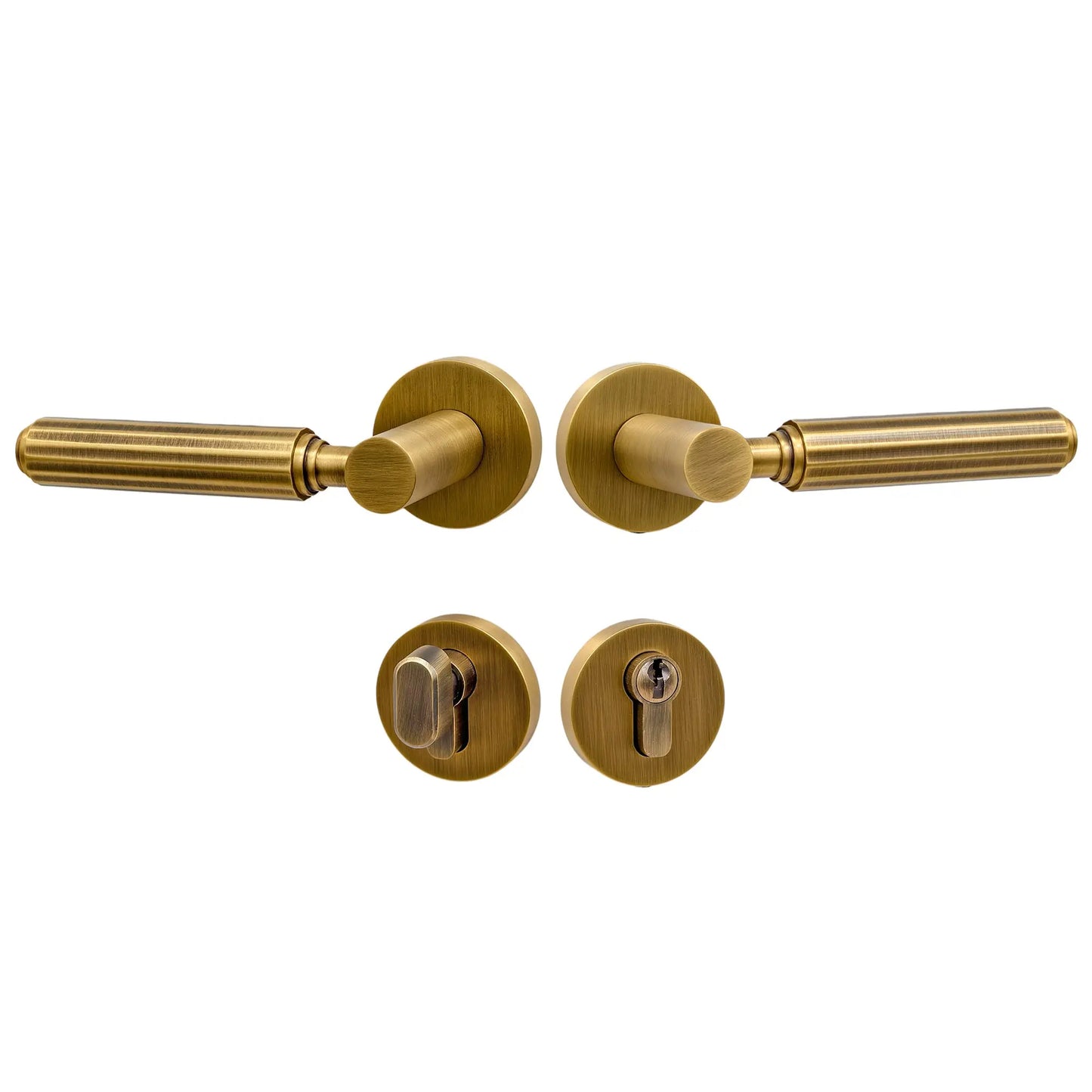 5136 - Brass Mortise Handle Set zhongshan sunshine hardware Co., Ltd