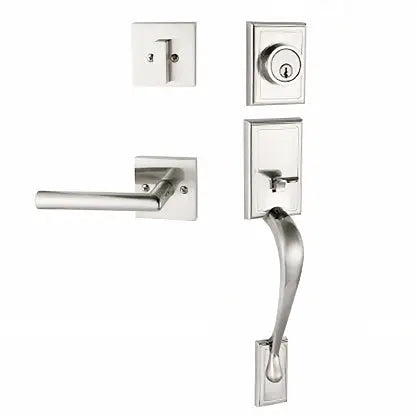 Separate C-shaped handle kit with slim and smooth handle