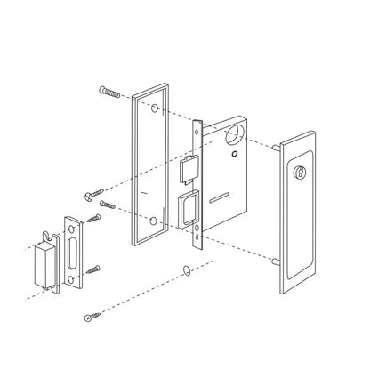 Step by step installation tutorial for sliding door locks