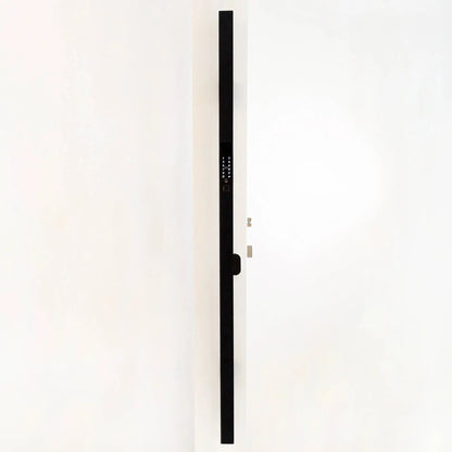 Stainless Steel Smart Door Handle Pull Installation Effect Picture