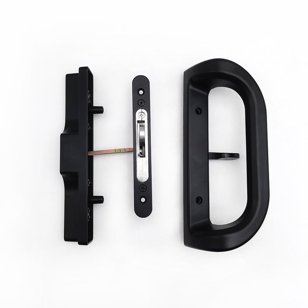 The main structure of the courtyard sliding door lock