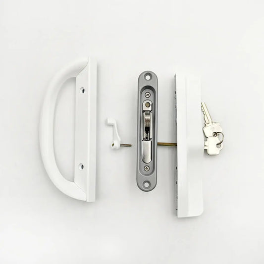 Several main structures of D-type patio sliding door lock