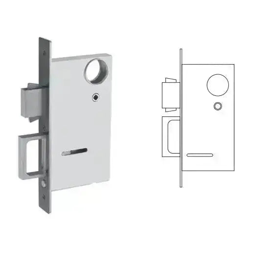 Door Lock Rectangle Sunshine Hardware - Wholesale Door Lock Manufacturer