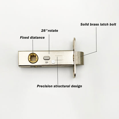 door handle fixed latch specification