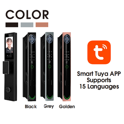 V600 Palm Vein 3D Face Smart Door Lock zhongshan sunshine hardware Co., Ltd