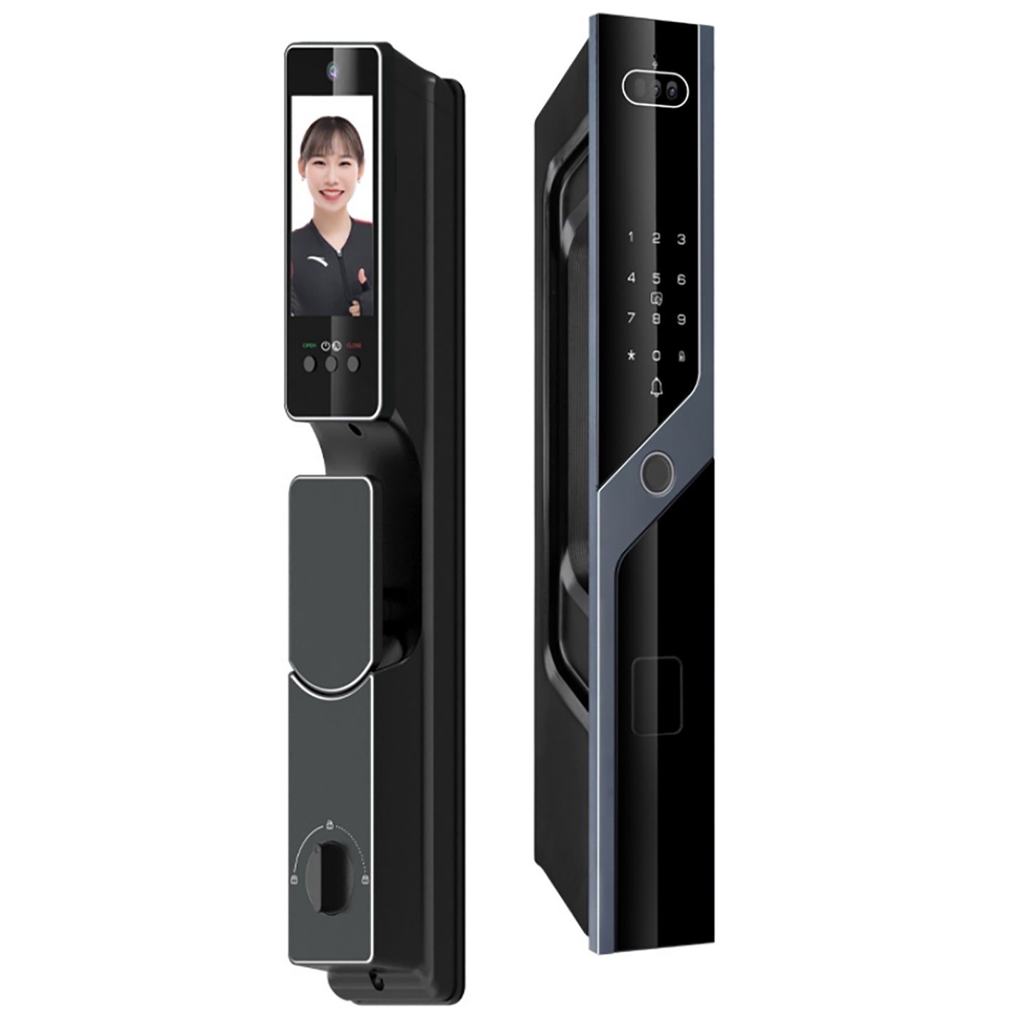 V800 Palm Vein 3D Face Smart Door Lock zhongshan sunshine hardware Co., Ltd