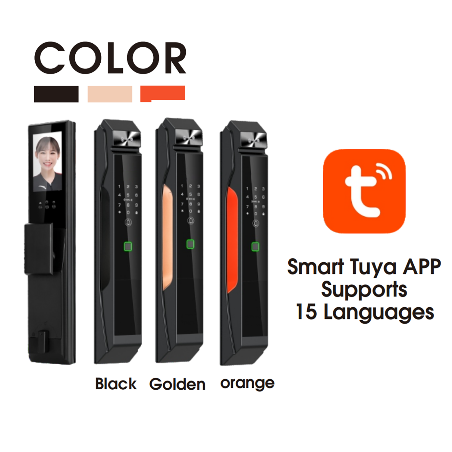 K20 Palm Vein 3D Face Smart Door Lock zhongshan sunshine hardware Co., Ltd